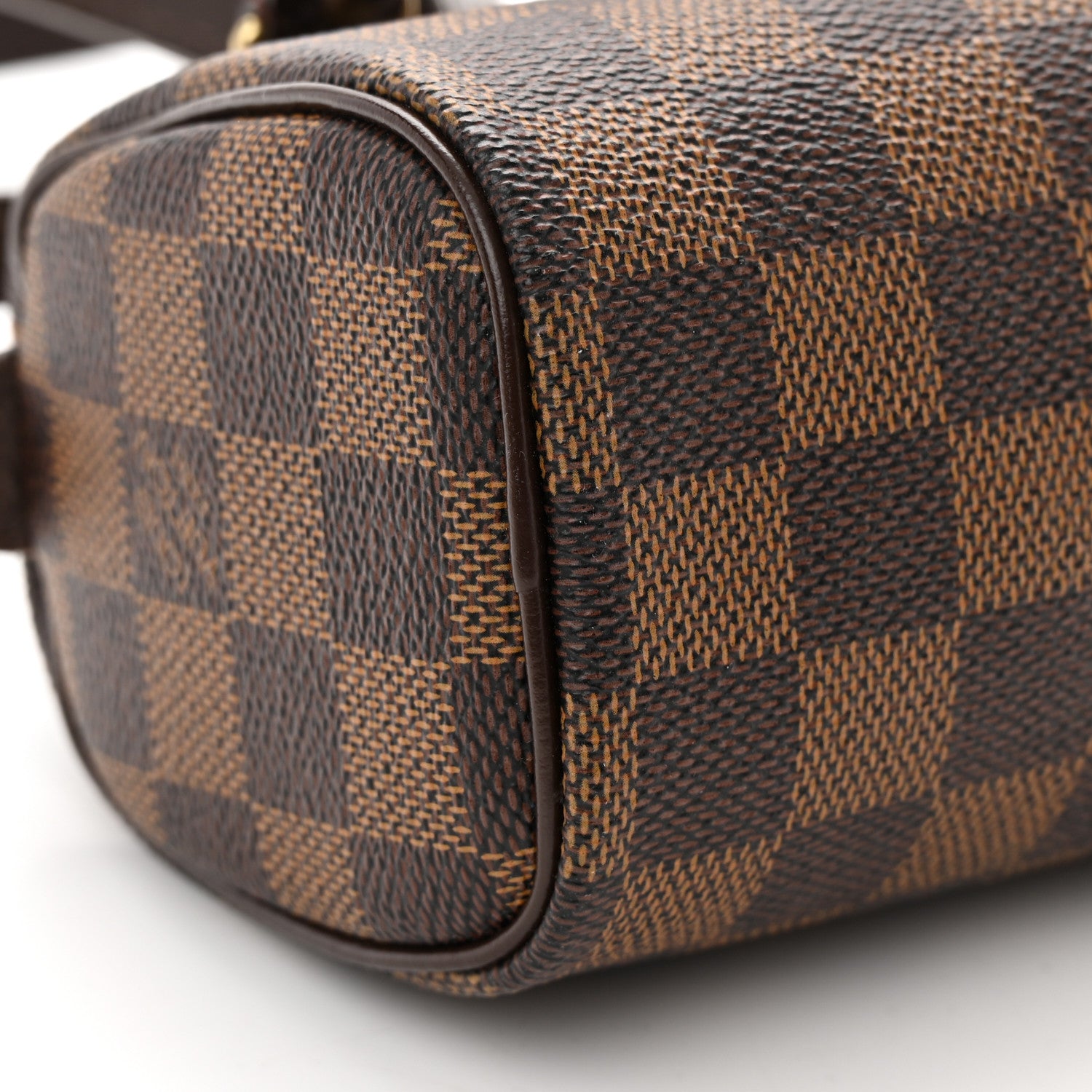 Louis Vuitton Damier Ebene Mini Sac HL Speedy 9 of 15