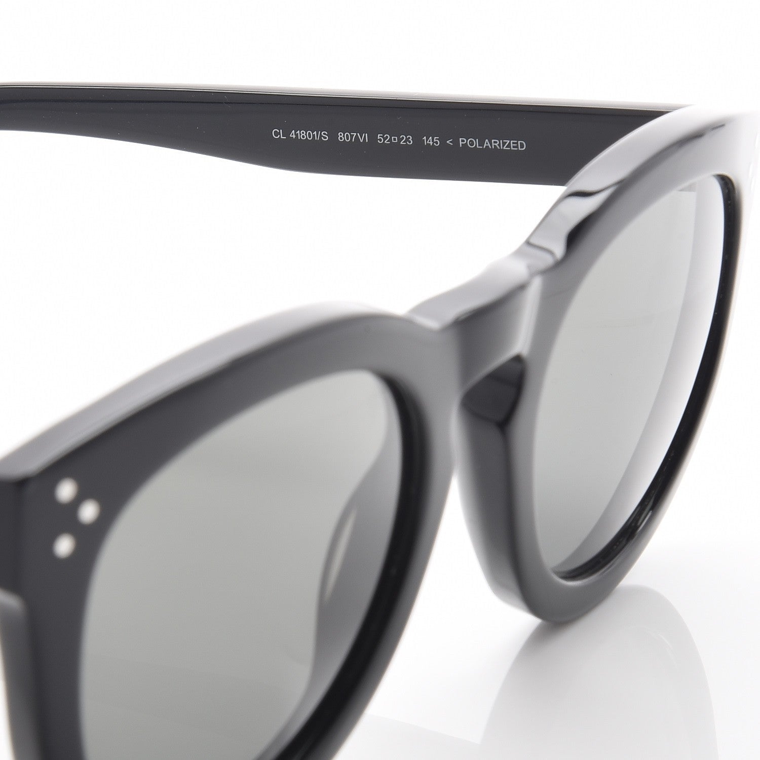 Celine Pretty Sunglasses CL 41801/S Black 5 of 6