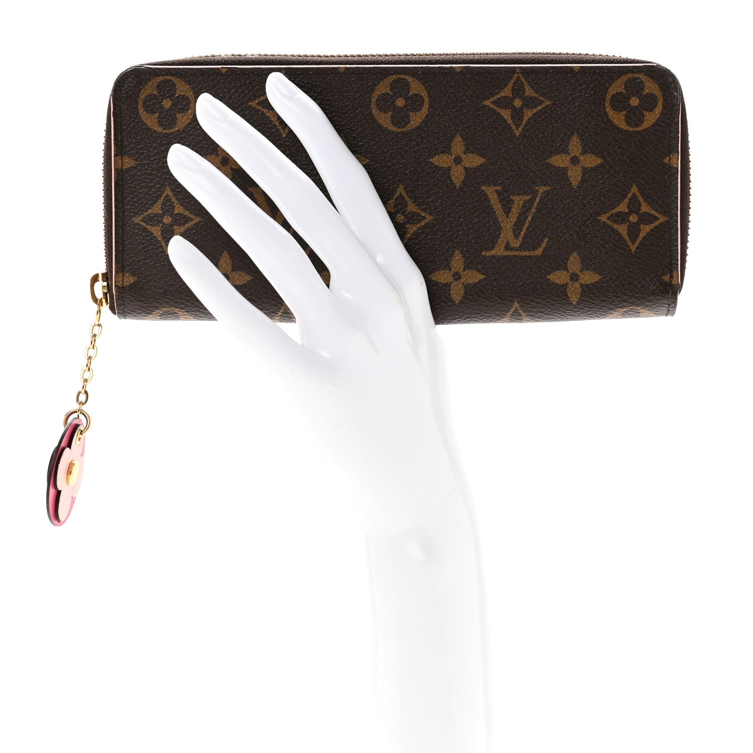 Louis Vuitton Monogram Blooming Flowers Clemence Wallet 2 of 11