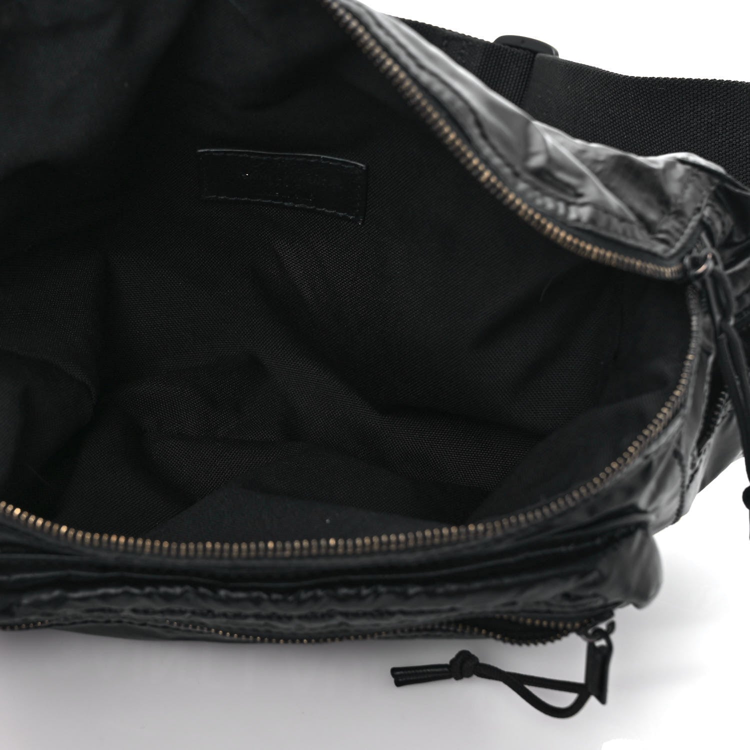 Saint Laurent Nylon Logo Ripstop Body Belt Bag Black 5 of 8