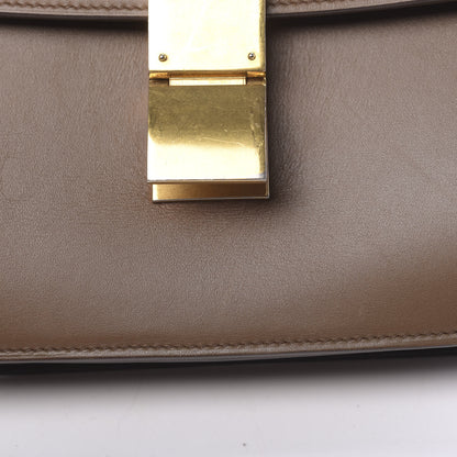 Celine Box Calfskin Medium Classic Box Flap Bag Camel 12 of 17
