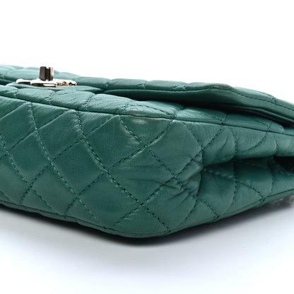 Chanel Lambskin Quilted Medium Double Flap Green 8 of 8