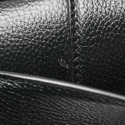 Balenciaga Grained Calfskin Hourglass Top Handle Bag XS Black 11 of 11