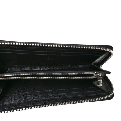 Louis Vuitton Epi Clemence Wallet Black 5 of 8