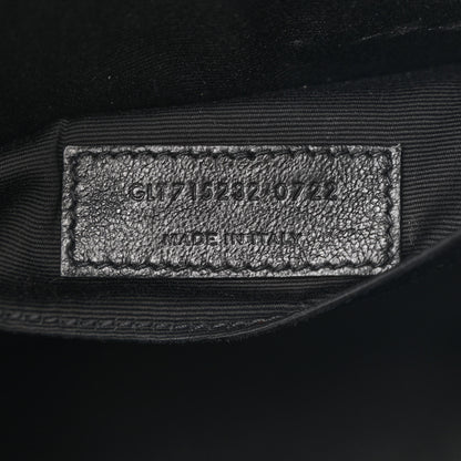 Saint Laurent Calfskin Matelasse Monogram Lou Camera Bag Dark Beige 7 of 14
