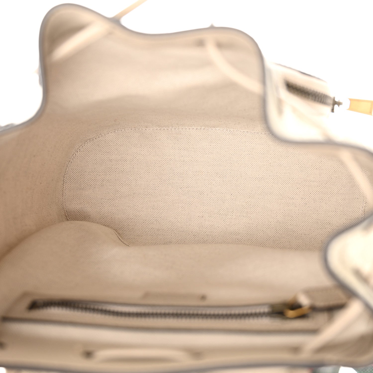 Gucci GG Supreme Monogram Azalea Calfskin Retro Interlocking G Buckle Backpack Beige Mystic White 4 of 11
