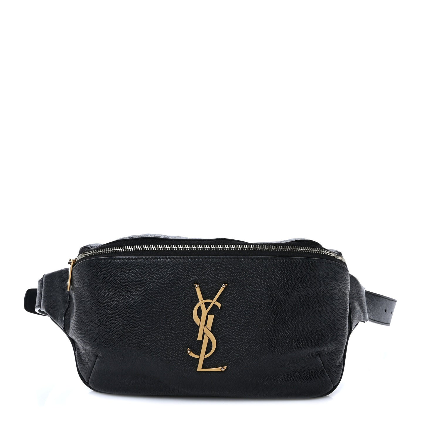Grain De Poudre Monogram Belt Bag Black