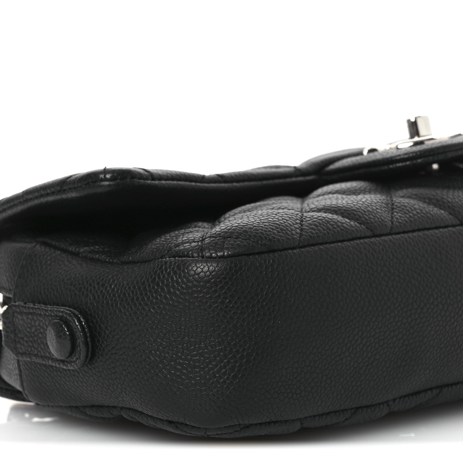 Chanel Caviar Quilted Medium Easy Flap Black 9 of 11