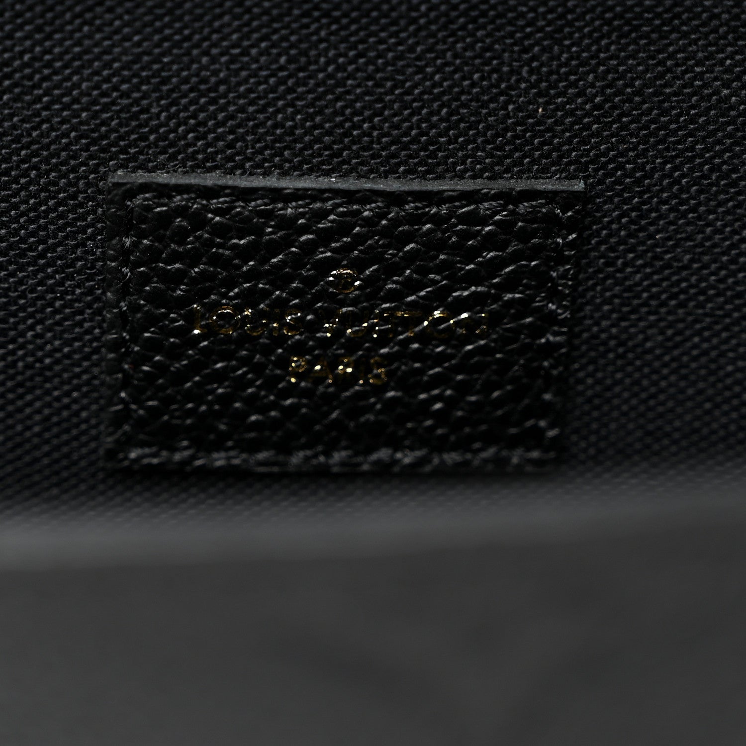 Louis Vuitton Empreinte Pochette Felicie Chain Wallet Black 7 of 12