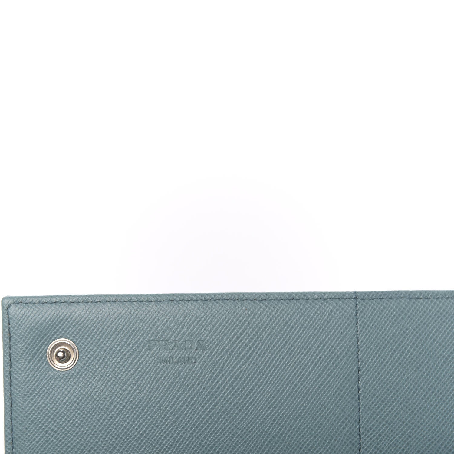 Prada Tessuto Nylon Continental Flap Wallet Turchese 6 of 14