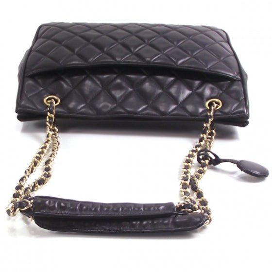 Chanel Vintage Quilted Shopping Tote 6 of 11