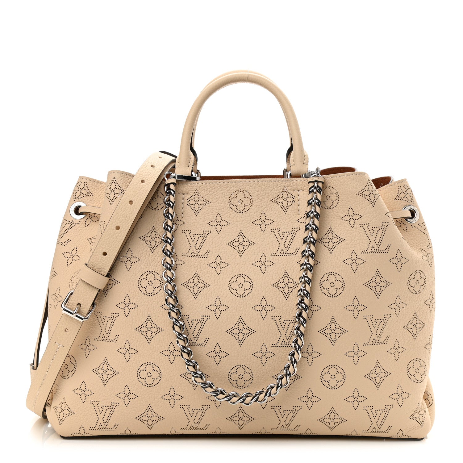 Louis Vuitton Mahina Bella Tote Creme Beige 1 of 9