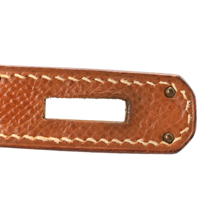 Hermes Courchevel Kelly Sellier 28 Gold 7 of 16