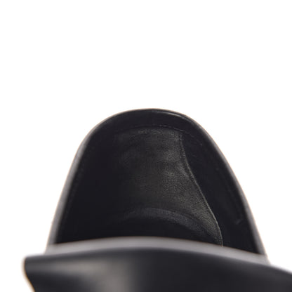 Gucci Calfskin Mens Tassel Fringe Loafers 7.5 Black 21 of 21