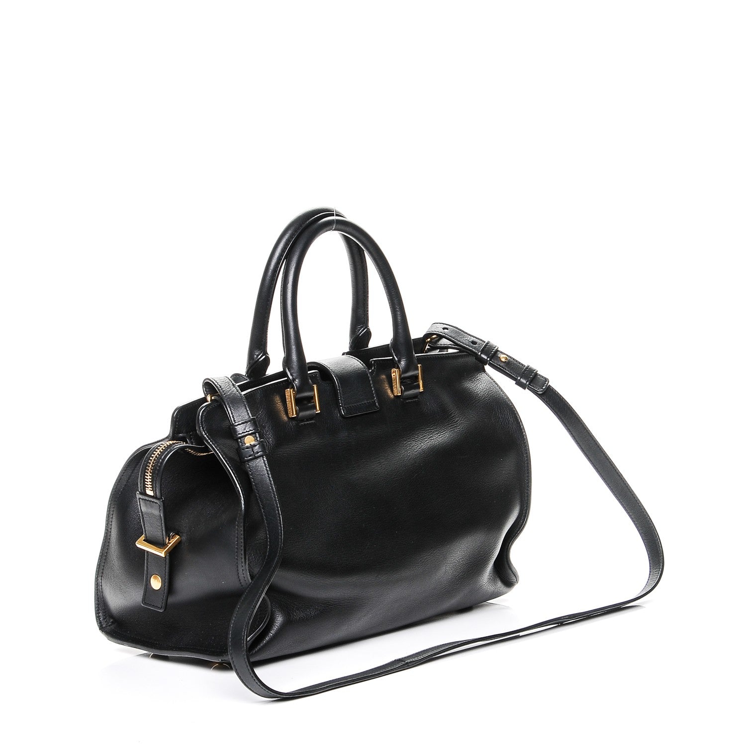 Saint Laurent Calfskin Small Classic Y Cabas Black 3 of 7