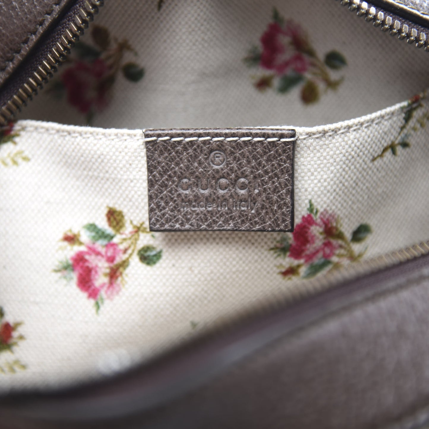 GG Supreme Monogram Web Neo Vintage Shoulder Bag Beige New Acero Crop