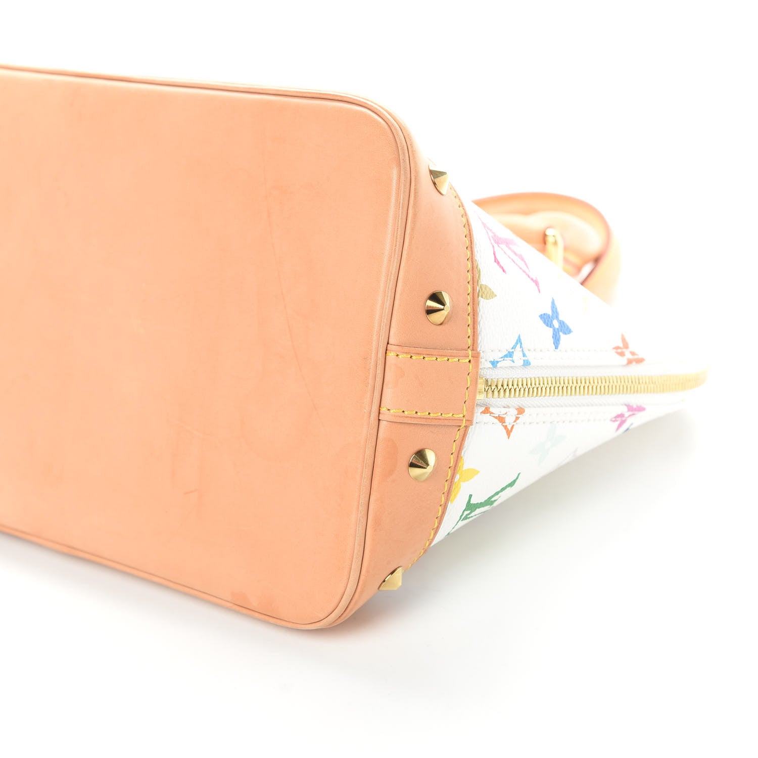 Louis Vuitton Monogram Multicolor Alma White 10 of 13