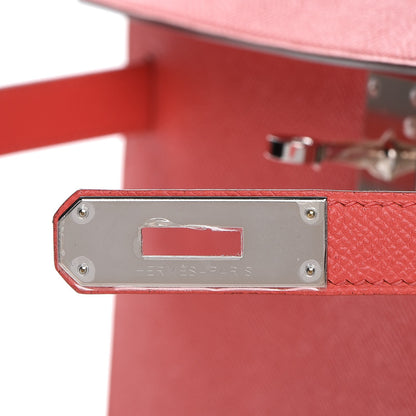 Hermes Epsom Kelly Sellier 32 Rose Jaipur 10 of 33