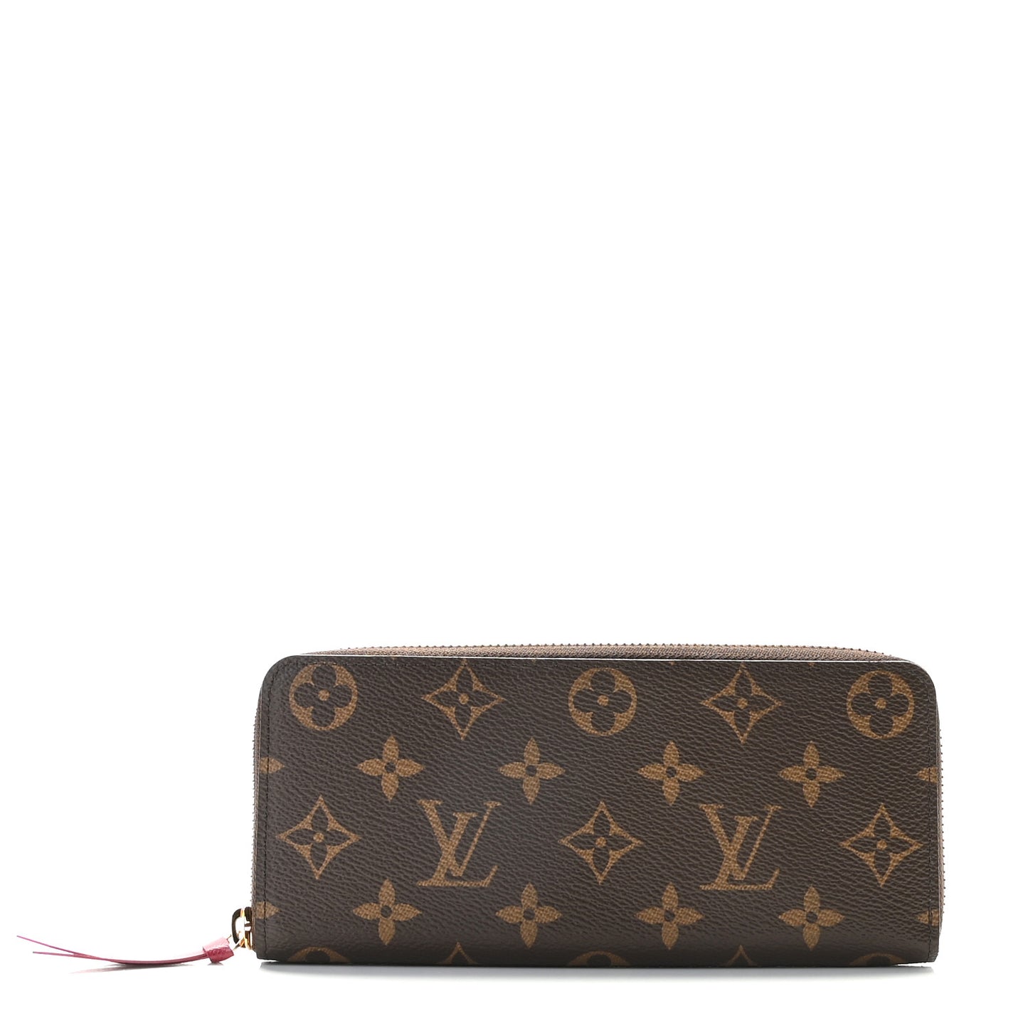 Monogram Clemence Wallet Fuchsia