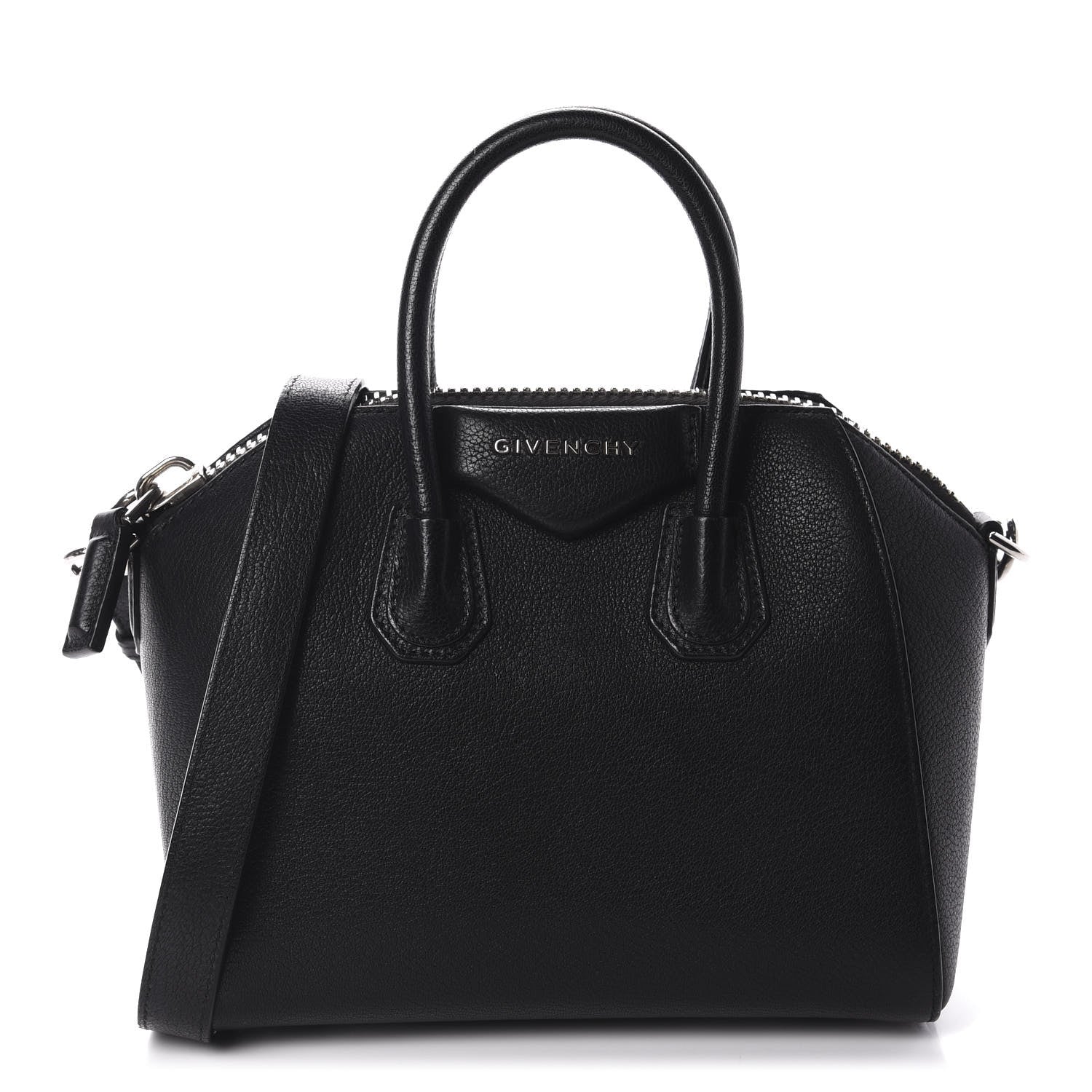 Givenchy Sugar Goatskin Mini Antigona Black 1 of 15