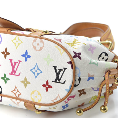 Louis Vuitton Monogram Multicolor Theda GM White 6 of 7