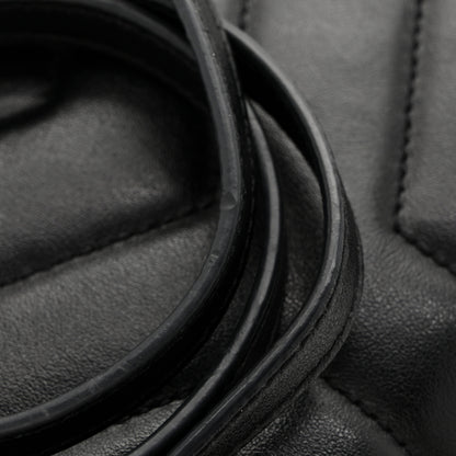Saint Laurent Calfskin Y Quilted Monogram Toy Loulou Crossbody Bag Black 14 of 15