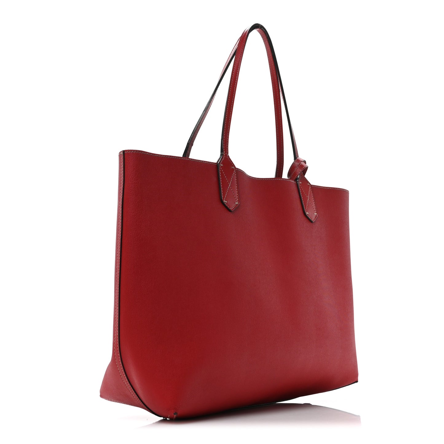 GG Supreme Monogram Medium Reversible Tote Beige Red