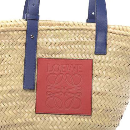 Loewe Raffia Basket Tote Bag Cream Multi 9 of 11