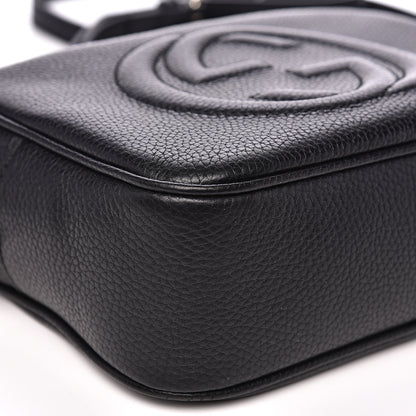 Gucci Pebbled Calfskin Small Soho Disco Bag Black 7 of 8