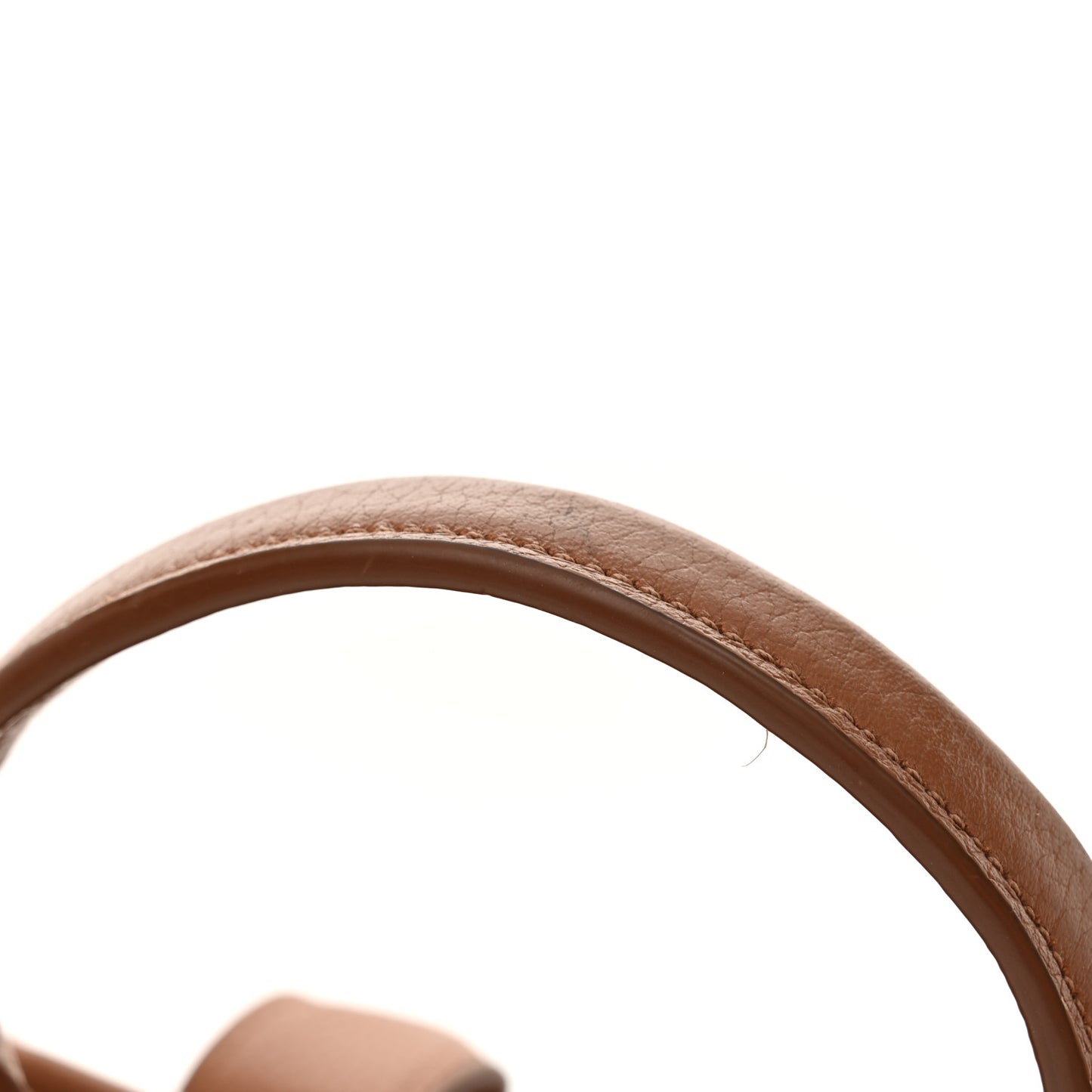 Grained Calfskin Mini The Tote Bag Argan Oil