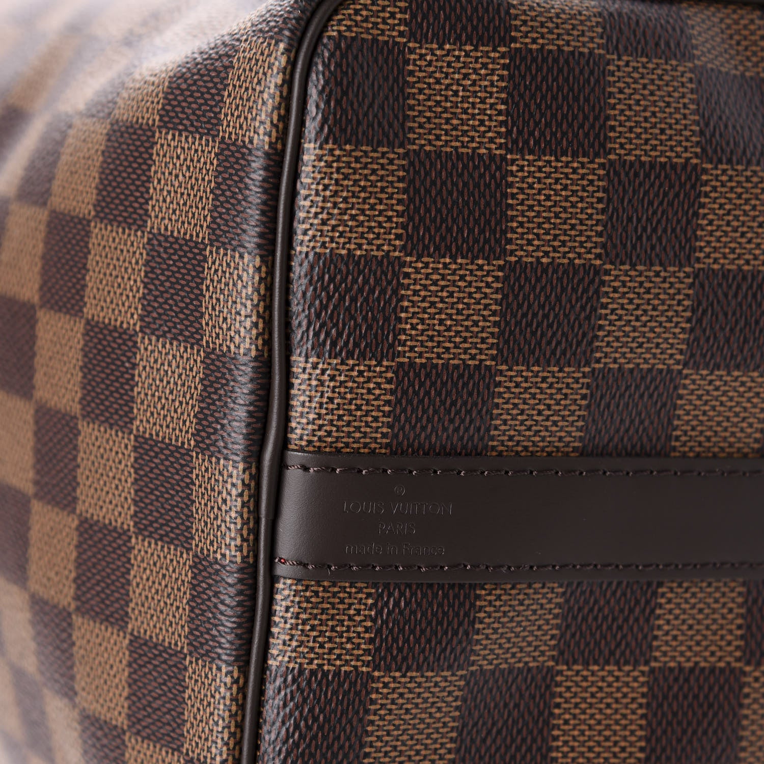 Louis Vuitton Damier Ebene Speedy Bandouliere 30 9 of 11