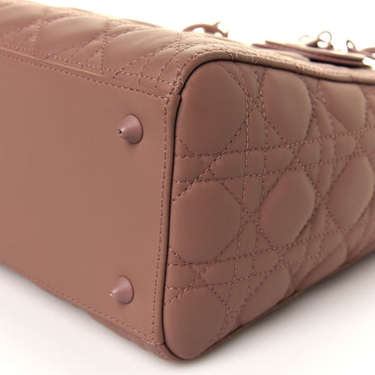 Christian Dior Ultra Matte Calfskin Cannage Medium Lady Dior Beige 11 of 13