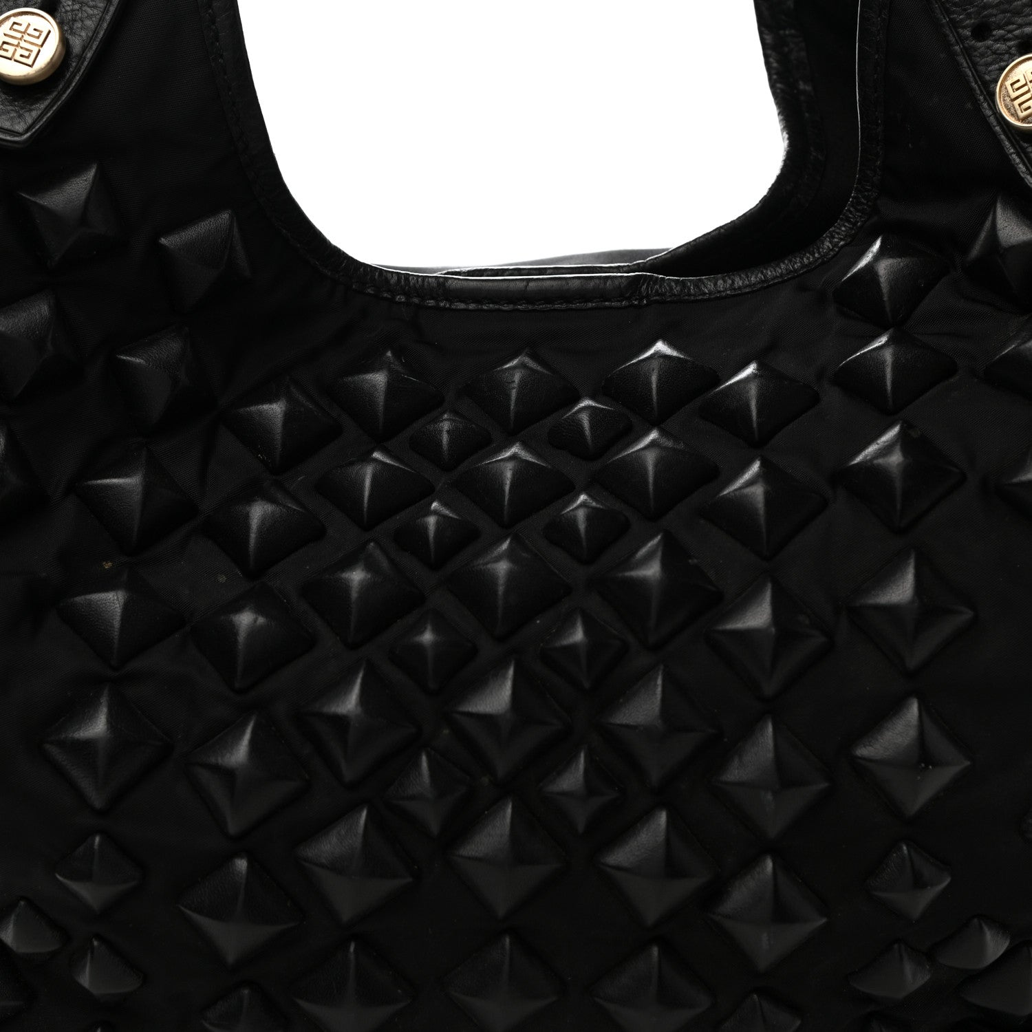 Givenchy Nylon Studded Shoulder Bag Black 7 of 11