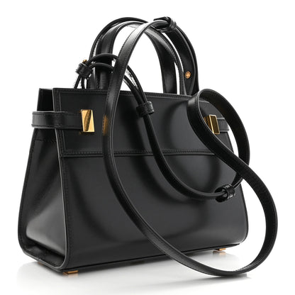 Saint Laurent Smooth Calfskin Manhattan Nano Shopper Tote Black 3 of 8