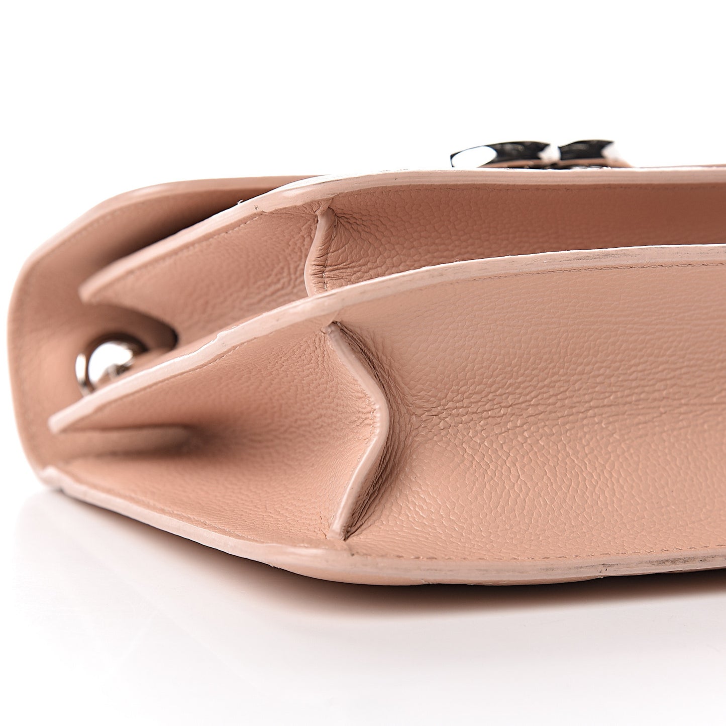 Caviar Quilted CC Box Flap Light Pink