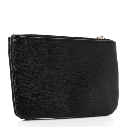Chanel Caviar Timeless CC Small Pouch Black 3 of 7