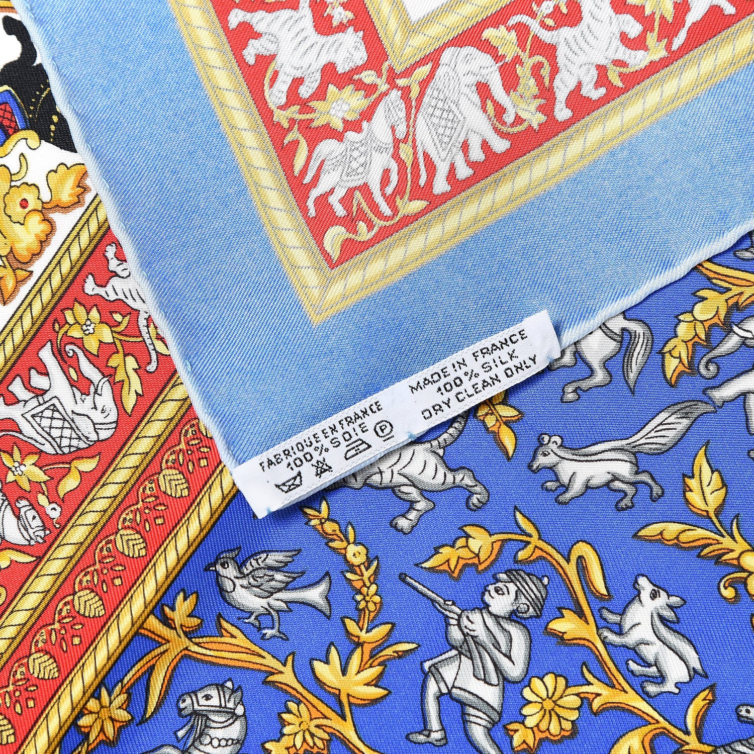 Hermes Silk Chasse En Inde Scarf 90 5 of 6