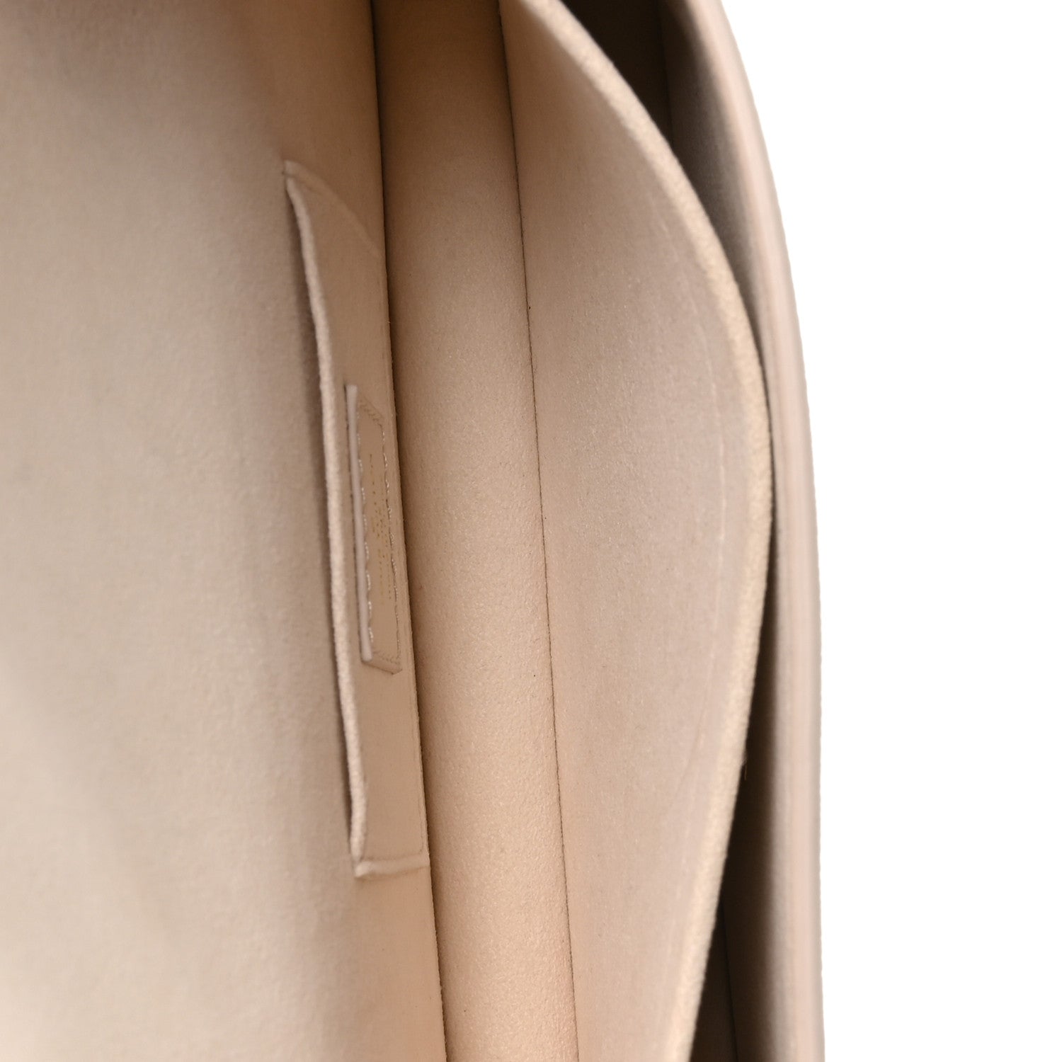 Louis Vuitton Grained Calfskin Dauphine East West Beige 5 of 10