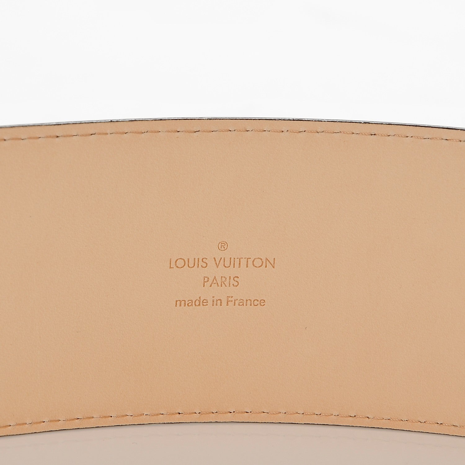 Louis Vuitton Patent LV Facettes Belt 85 34 Amarante 5 of 6