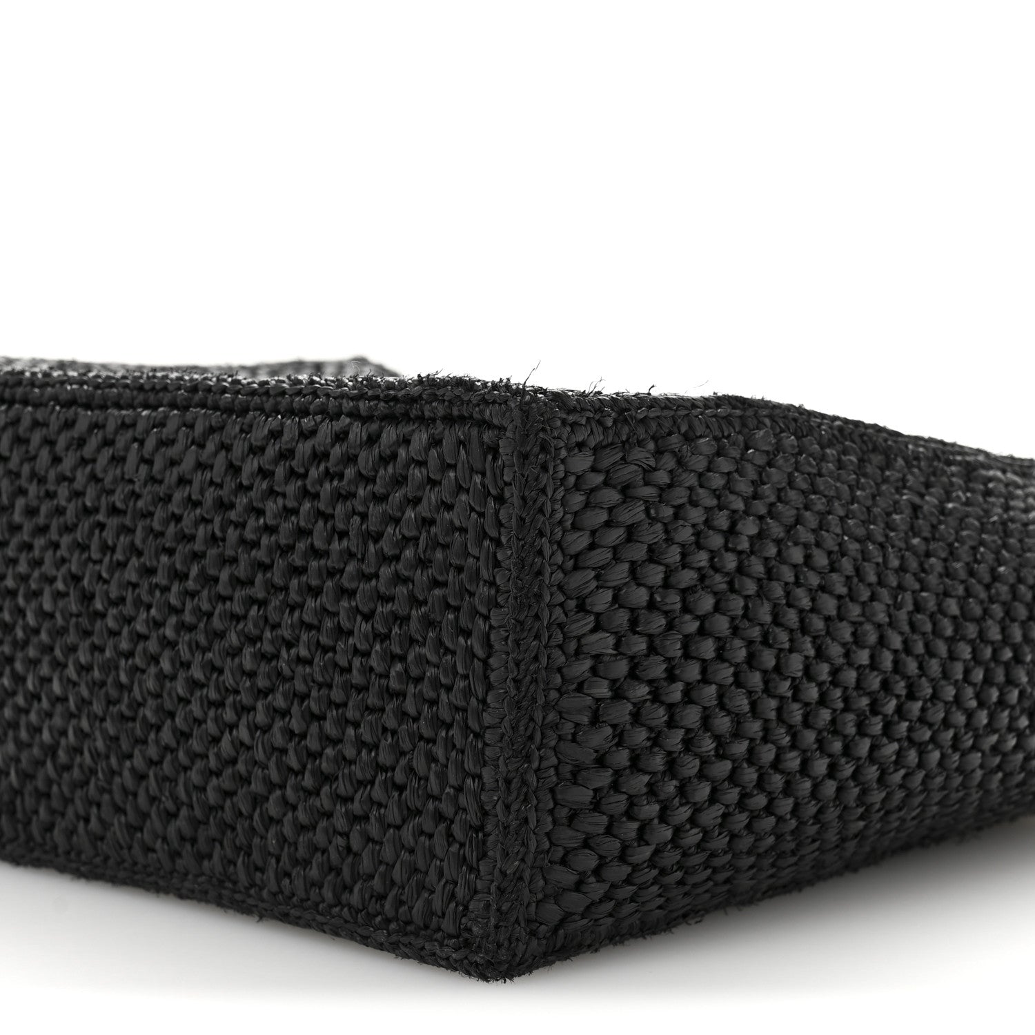 Loewe X PAULA'S IBIZA Raffia Font Tote Black 9 of 9
