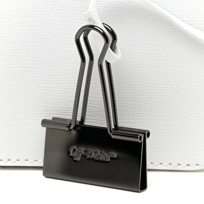 Off-White Saffiano Flap Shoulder Bag White 17 of 17
