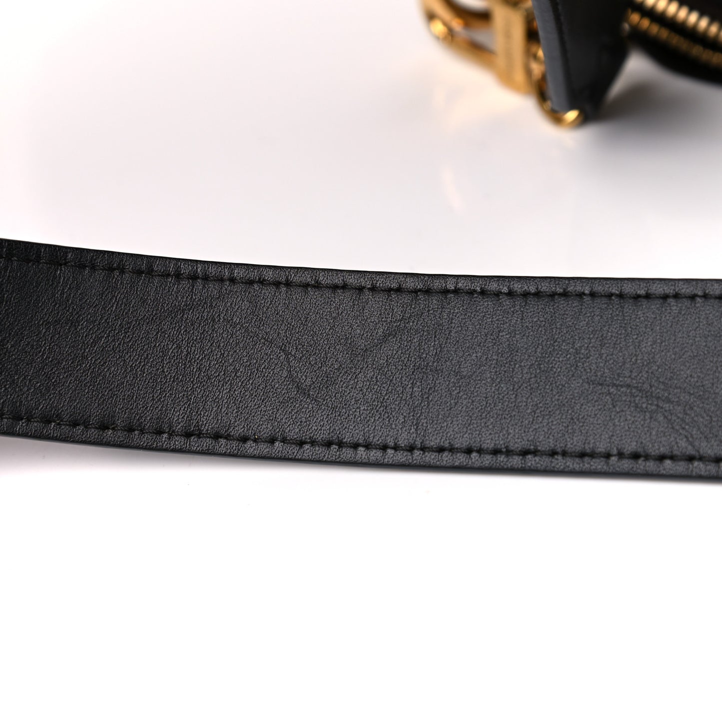 Monogram Flower Zipped Tote MM Black