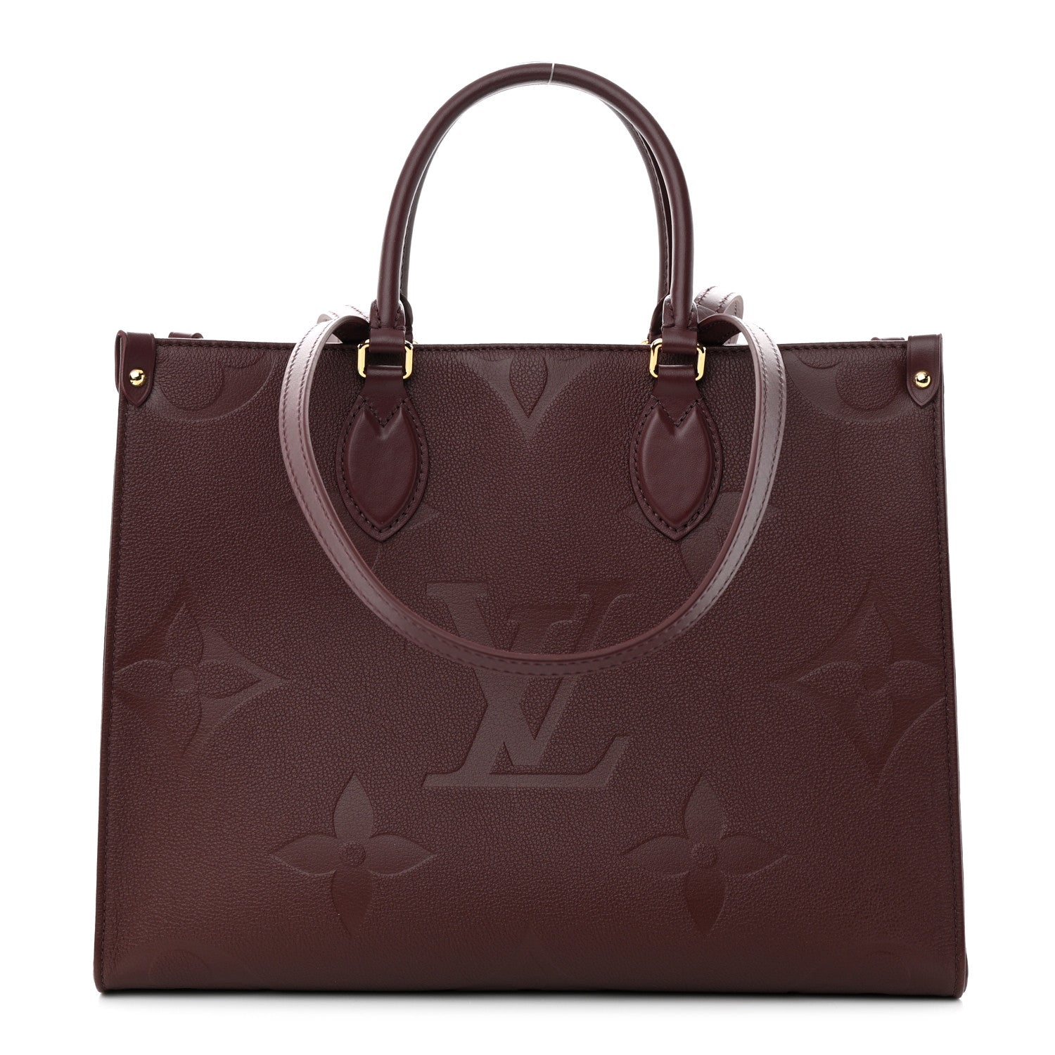 Louis Vuitton Empreinte Monogram Giant Onthego MM Wine 1 of 11