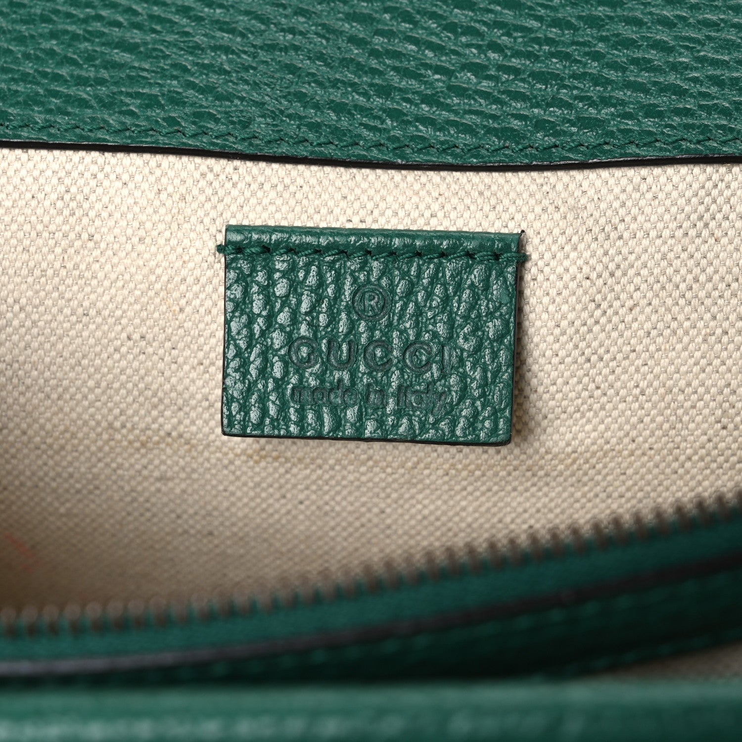 Gucci Pebbled Calfskin Small Dionysus Shoulder Bag Emerald 6 of 12