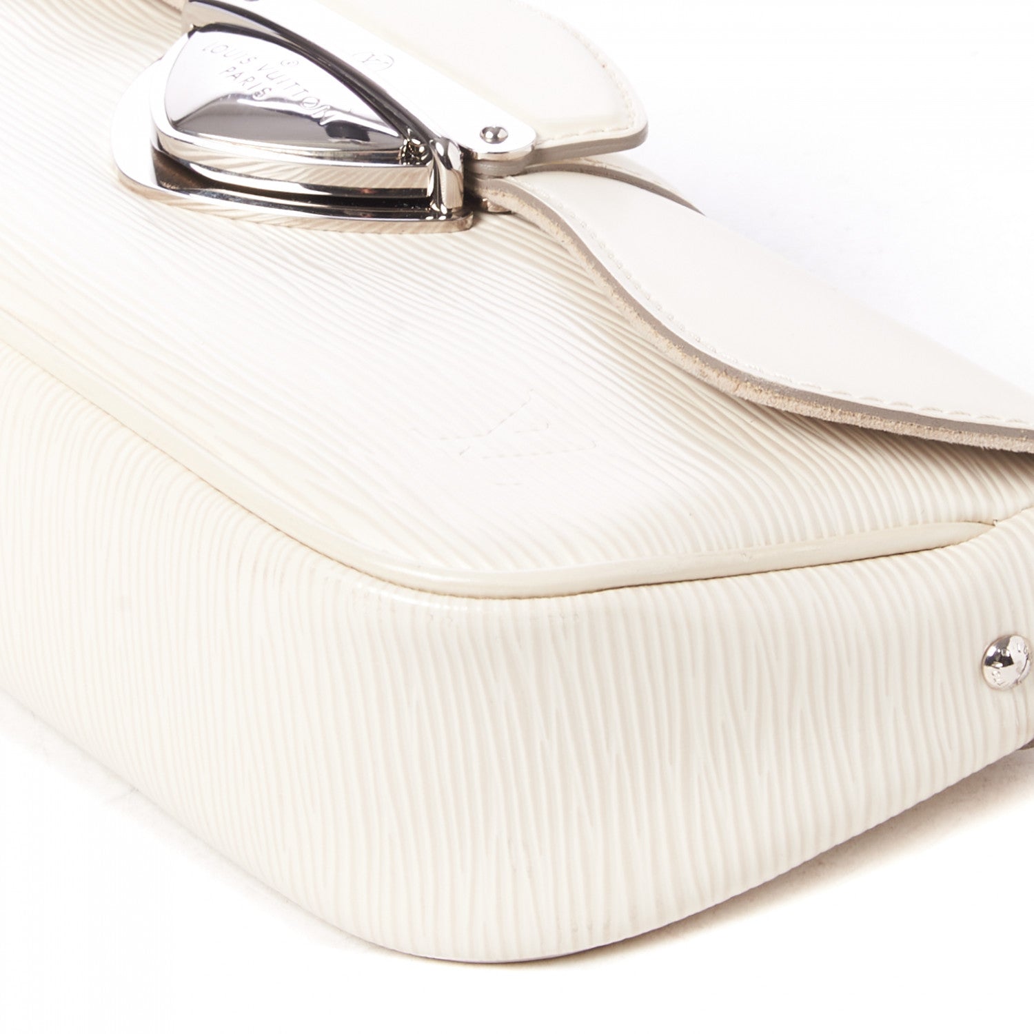 Louis Vuitton Epi Montaigne Clutch Ivory 5 of 8