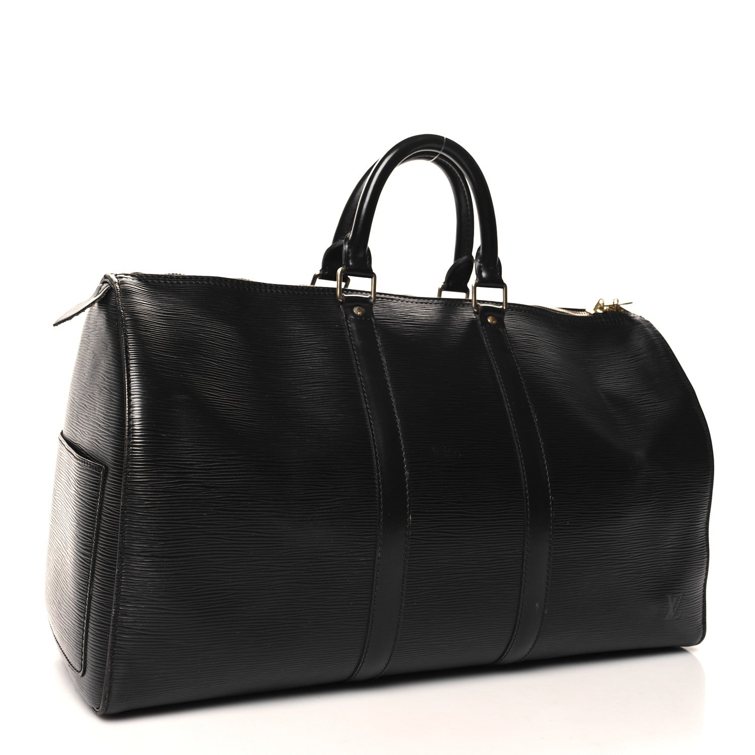 Louis Vuitton Epi Keepall 45 Black 2 of 12