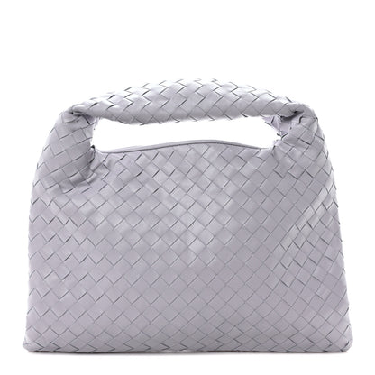 Bottega Veneta Calfskin Intrecciato Small Hop Oyster Lilac 1 of 10