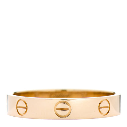 Cartier 18K Yellow Gold 3.5mm LOVE Wedding Band Ring 57 8 1 of 5