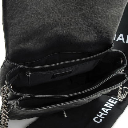 Chanel Caviar Quilted Medium Rock In Rome Flap Black 5 of 8