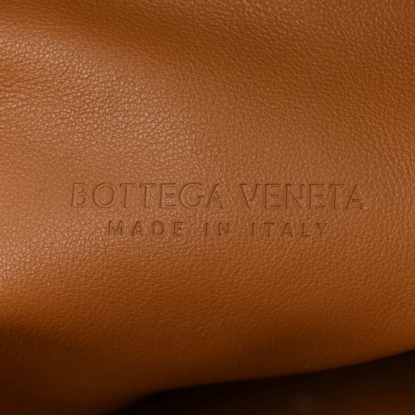 Nappa Intrecciato Teen Jodie Hobo Caramel
